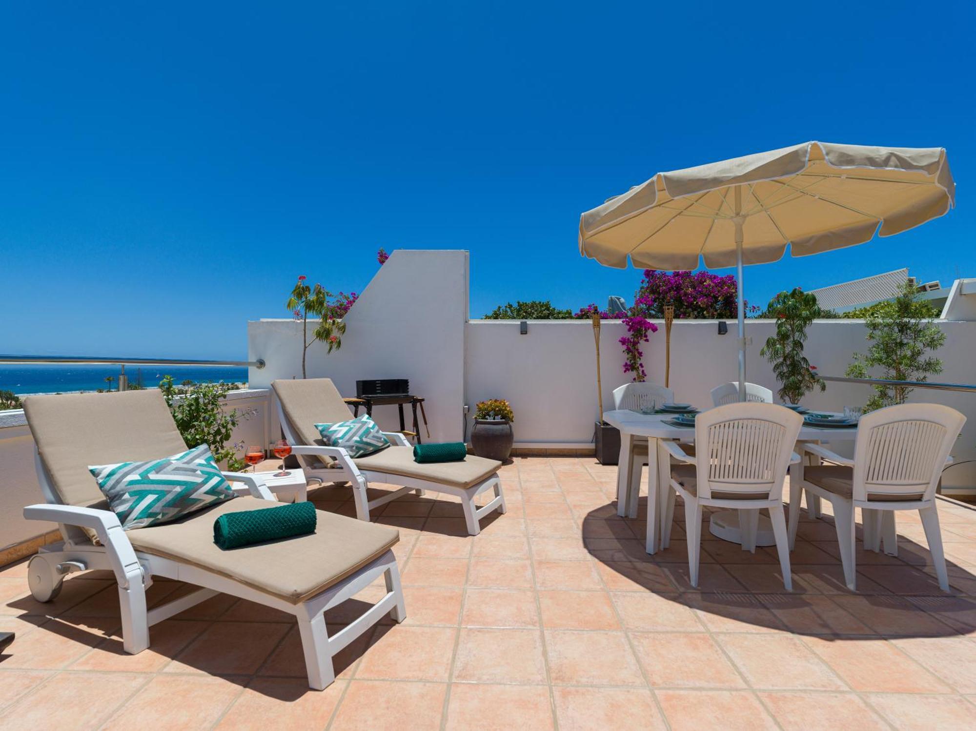 Casa Lex I Ocean & Sunrise Panorama I Steps From Dunes And Beach I Private 50 Sqm Terrace I Pool Maspalomas  Exteriér fotografie